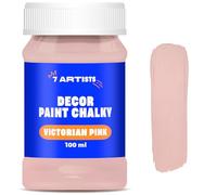 7 Artists Chalk Paint Rosa Vittoriano 100 ml | Finitura Opaca | Pittura per Mobili Senza Carteggiare | Colori | Vernice per Legno | Vintage Paint