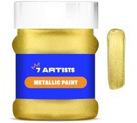 7 Artists Colore Acrilico Oro Antico Metallizzato 230 ml Tempera Oro | Colori Acrilici Golden | Vernice Acrilica Oro | Pittura Oro | Oro Liquido | Tempera Dorata | Colori Acrilici Metallizzati