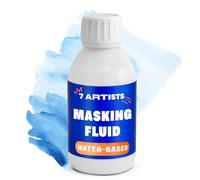 7 Artists Gel Liquido Mascherante 125 ml per Acquerello | Masking Fluid per Tecniche a Strati - Mascheratura Precisa per Stencil, Gouache e Pittura con Acrilico Diluibile