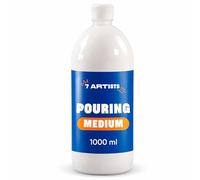 7 Artists Pouring Medium per Acrilico Professionale 1000 ml - Lucido Medium per Colori Acrilici | Acrylic Pouring Trasparente per Tecnica Acrilico Liquido