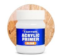 7 Artists Primer Acrilico Trasparente 230 ml - Gesso Artistico per Pittura e Tela, Legno e Carta | Primer Vernice a Base d’Acqua | Gesso Liquido per Decoupage e Tecniche Artistiche