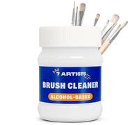 7 Artists Pulitore Pennelli per Dipingere Pittura Acrilica 230 ml - Solvente per Pulizia Pennelli | Diluente Acrilico per Vernice | Liquido Detergente/Acquaragia per Pulisci Pittura