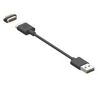 7 Asta Magnetica Cavo Connettore a Spina A USB Tipo A Spina Cavo Kit 1M