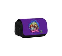 (7)Astuccio portamatite Monster High con cover staccabile e doppio strato per studenti