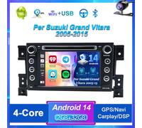 7'' Autoradio Per Suzuki Grand Vitara Car Play Android 14 GPS DVD CD DAB+ 2+32GB