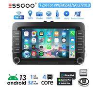 7" Autoradio Per VW GOLF 5 6 Polo Tiguan T5 32G Carplay Android 13 GPS RDS 2 DIN