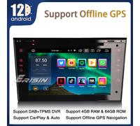 7" Carplay 4G Android 14 Autoradio Vauxhall Astra Corsa C/D Zafira Vivaro Meriva