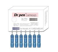 7 cartucce di ricambio originali Dr. Pen Ultima M8S, modello a 36 pin, sterili e igieniche, monouso, per una pelle liscia, luminosa e ben curata, compatibili con dispositivi Dr. Pen M8S/A8S/A9/A11