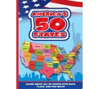 7 Cats Press America's 50 States (Libro di cartone)