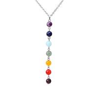 7 Chakra Pietre Naturali Agata Perline Collana Donne Ragazze Classico Yoga Lucky Choker Collana Catena Clavicola Accessori Gioielli Nuovo Rilasciato Design Attraente