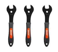 7 chiavi a cono per pedali della bicicletta, chiave per mozzo per pedali della bicicletta, chiave a doppio lato per asse da ciclismo (3PCS Wrench17-18-19MM)