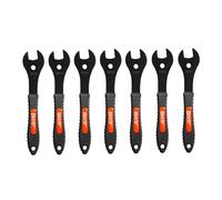 7 chiavi a cono per pedali della bicicletta, chiave per mozzo per pedali della bicicletta, chiave a doppio lato per asse da ciclismo (7PCS Wrench13-19MM)