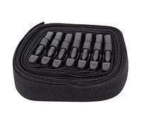 7 Cinture Multifunzione Regolabili In Nylon Nero Per Fitness Interni, Comodo Da Portare, Adatto Ai Principianti, Regali Per Coppie -D17