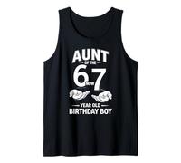 7 Compleanno di Un Anno Ero 6 Ora Sono 7 67 Meme Aunt Canotta