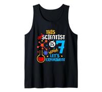 7 ° Compleanno Questo Scienziato Pazzo è 7 Sperimentiamo Canotta