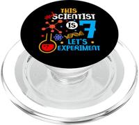 7 ° compleanno Questo scienziato pazzo è 7 Sperimentiamo PopSockets PopGrip per MagSafe