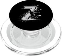 7 ° compleanno ragazzo 7 anni calcio calcio compleanno PopSockets PopGrip per MagSafe