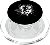 7 ° compleanno ragazzo 7 anni calcio calcio compleanno PopSockets PopGrip per MagSafe