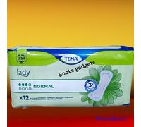 7 Confezioni (84 Assorbenti) Tena Lady Normal Odour Control per Perdite Urine