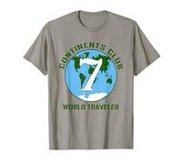 7 Continenti World Traveler Club Maglietta