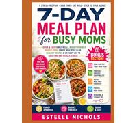 7-Day Meal Plan for Busy Moms: Quick & Easy Family Meals, Budget-Friendly Weekly Menu, Simple Meal Prep Plan, Healthy Recipes & Grocery List to Save Time and Reduce Stress