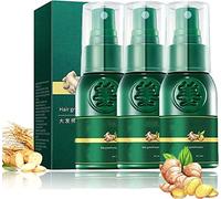 7 Days Ginger Hair Growth Spray Serum,Ginseng Hair Regrowth Serum,Anti Hair Loss,Nourishing Hair Growth Care,Natural Ingredients Hair Regrowth (3pcs)