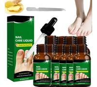 7 Days Ginger Nail Essence Care For Weak & Damaged Nails,Toenail Softener For Thicknails, Nail Strengthener & Hardener For Weaknails, Nourishing Ginger Serum For Toenail & Fingernail (10)