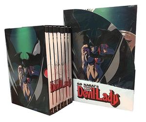7 Dvd THE DEVIL LADY di Go Nagai serie completa box cofanetto +Fascicoli Fumetti