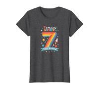 7 È Il Mio Numero Fortunato Buon Compleanno Avventura Spaziale Maglietta, Donna, Grigio Scuro, 3XL