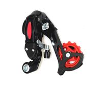 7 estensione del gancio in lega in lega di alluminio estensione per bici (nera)