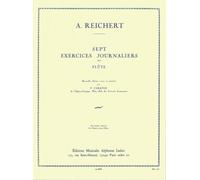 7 exercices JOURNALIERS op. 5 Nouvelle Edition Par F. Caratge
