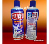 7 Flaconi Pulirapid Classico Anticalcare Igienizzante Bagno e Cucina 750ml
