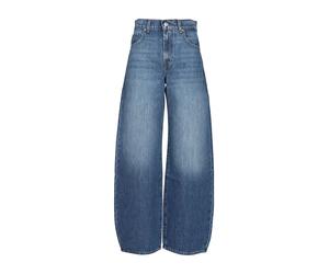 7 For All Mankind - Bonnie Cotton Jeans - - Jeans - Donna - Blu - W27
