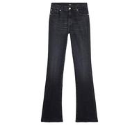 7 For All Mankind Bootcut Blacky Jeans, Nero, 27W Donna
