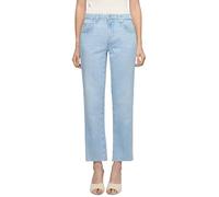 7 For All Mankind - Calie Straight Ankle Dewdrop with Raw Cut, Jeans Donna
