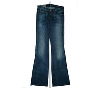 7 For All Mankind Jeans A Pantalone Flare Con Tasche Stretch Bootcut Blu W26 L34