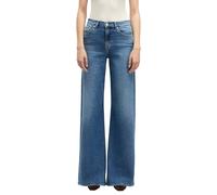 7 For All Mankind Lotta Oceanstone Jeans, Mid Blu, 28W Donna