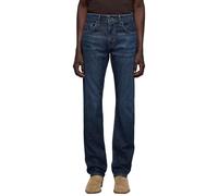 7 For All Mankind The Straight Constellation Jeans, Blu Scuro, 31 W Uomo