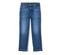 7 For All Mankind The Straight Crop Jeans, Light Blue, 36 Donna