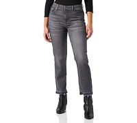 7 For All Mankind The Straight Crop Soho Grey Jeans, Regular da Donna