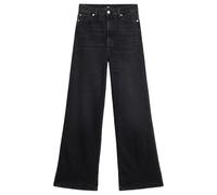 7 For All Mankind Ultra High Rise Jo Bottomline Jeans, Nero, 24W Donna
