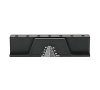 7 fori 6,35 mm inserti in metallo tassello creatore piastra asta di legno bastoncini di stoccaggio stand di ricambio tassello