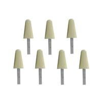 7 frese diamantate resina 6mm per lucidatura giada pietra | Set di frese diamantate con gambo da 6 mm, grana multiforma 50-3000, materiale duro(Round Head-800 grit)