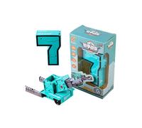 (7) Giocattolo robot di trasformazione Coltiva la creatività Numero Deformazione Giocattolo Assemblaggio