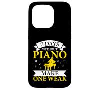 7 Giorni Senza Pianoforte Make One Debole Musicista Pianista Custodia per iPhone 15 Pro