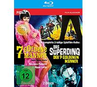 7 goldene Männer + Das Superding der 7 goldenen Männer / Die komplette mit dem Prädikat WERTVOLL ausgezeichnete 2-teilige Spielfilmreihe in brillianter HD-Qualität (Pidax Film-Klassiker)