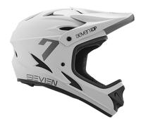 7 iDP M1 Casco da bicicletta integrale leggero e ventilato MTB per mountain bike (Grigio Opaco, L)