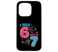 7 Il compleanno di un anno era 6 Ora sono 7 67 Bambini Uomini Donne Divertente Custodia per iPhone 15 Pro
