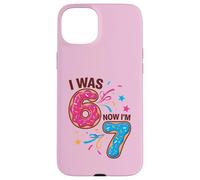 7 Il compleanno di un anno era 6 Ora sono 7 67 Uomini Donne Bambini Divertente Custodia per iPhone 15 Plus
