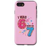 7 Il compleanno di un anno era 6 Ora sono 7 67 Uomini Donne Bambini Divertente Custodia per iPhone SE (2020) / 7/8
